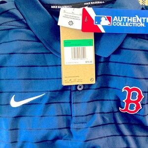 Nike MLB Authentic Collection Boston Red Sox Polo